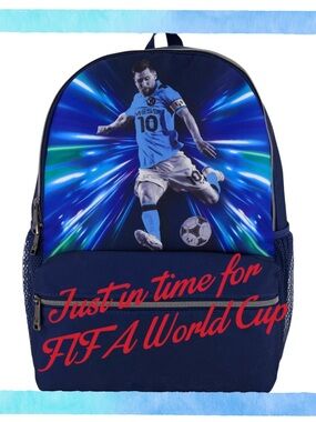 Messi brand new backpack just in time for this summer cup BNWT